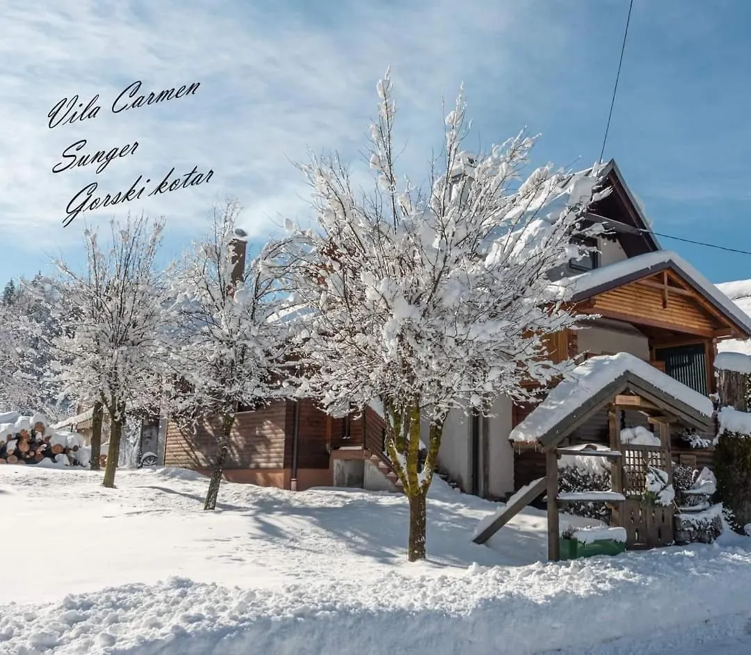 Vila Carmen Kuca Za Odmor Sa Wellnessom,Sunger Mrkopalj Croatia